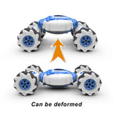 S-012 2.4G Mini Remote Control RC Car Stunt Double-Side Roll Rotary Car Gesture Induction Twisting Drift Off-Road Cars Kids Toys