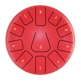 8 Inch Steel Tongue Drum 11 Notes Handpan Drum with Drum Mallet Finger Picks Drum Bag Percussion Instrument for Meditation Yoga