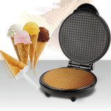 Electric Crispy Egg Roll Maker Sandwich Waffle Maker Pizza Pancake Crepe Baking Oven DIY Ice Cream Cone Machine EU Plug 220V CE