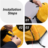 New Ultralight Tent Backpacking Camping Tent Single Person Outdoor Tent Sleeping Bag Larger Space Waterproof Sleeping Bag Cover