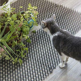 10pcs/set Anti Digging Safe Spikes Straps Isolation Square Scat Mat Cat Dog Outdoor Indoor Garden Pest Control Deterrent Devices