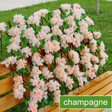 Greenhouse Gate Garden Screening Fence Trellis Privacy Screen Expandable Indoor Wooden Hedge Backyard Artificial Flower Leaves