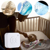 White Noise Machine USB Rechargeable Timed Shutdown Sleep Sound Machine For Sleeping &amp; Relaxation For Baby Adult Office Travel
