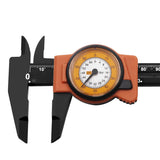 0-150mm Metric Plastic Band Watch Caliper 0-6&quot; Plastic Vernier Caliper Plastic Caliper