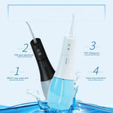 Oral Irrigator Dental Water Flosser 3 Modes Teeth Cleaner Water Jet 400ml Water Tank 5 modes Oral Cleaning ирригатор для зубов