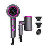 2000W Folding Hair Dryer Portable Handle Seamless Folding Household Hair Dryer Strong Wind Air Cold/Hot Air Diffuser Fast Dry