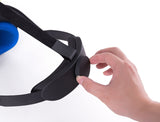 GOMRVR oculus quest halo strap solves the pressure balance of face,comfortable adjustable ergonomic virtual reality accessories