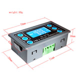 Dual Mode LCD PWM Signal Generator 1-Channel 1Hz-150KHz PWM Pulse Frequency Duty Cycle Adjustable Square Wave Generator