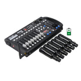 Power Battery 192CH  Wireless DMX Controller Wifi Recharge Receiver For DJ Equipment LED Par Moving Head Spotlights Controlle