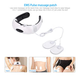 EMS Electric Pulse Neck Treatment Impulse Cervical Vertebra Back Shoulder Pain Relief Massager Relaxation Health Care