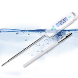 Digital Meat Milk Thermometer BBQ Temperature Probe Alarm Electric Cooking Thermometer Backlight Waterproof for Kitchen