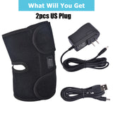 Infrared Heating Knee Pads Support Knee Brace for arthritis Thermal Heat Therapy Wrap Knee Protector Massage for Pain Relief