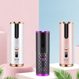For Hair Curling Iron Curl Waves Ceramic Curly Rotating Styler1 Women Electric Tool Automatic Hair Curler Wireless Corrugation