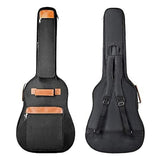 Guitar Bag, Bass Backpack 41Inch Water-Resistant Soft Case Durable Padded With Adjustable Shoulder Straps