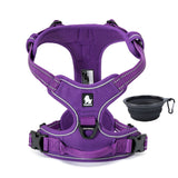 Truelove Dog Harness Small Large Durable Reflective Pet Harness Dog Running Safety Lift Pulling Walking Harness For Dog Travel