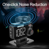 Bluetooth 5.0 Car Kit FM transmitter Car MP3 Player Support TF Card Lossless Music Play QC3.0 Fast Charge Noise Reduction Call