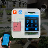 Tuya Smart Home Water Level Sensor WIFI Controller Leakage Flood Alarm Swimming Vape Tank Flow Detector System Leak Protection