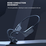 DG06 Bone Conduction Running Headphones Wireless BT5.0 Music Earphone Outdoor Sports Headset IP56 Waterproof Hands-free with Mic