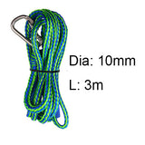 Premium Dock Lines Heavy Duty Braided Line Marine Rope for Jet ski, watercraft Boat, Kayaking, Marine Ropes with stainless clip