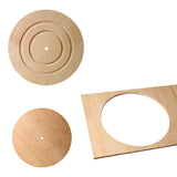 Wood Router Milling Slotting Circle Groove Circle Cutting Jig for Makita Electric Hand Trimmers Woodworking Work Bench