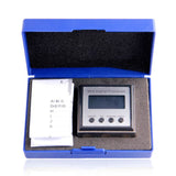 360 Degree Mini Digital Inclinometer with Magnetic Base Stainless Steel Housing 67JE