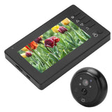 4.3in Digital Peephole Viewer Smart Peephole Camera Indoor Monitor PIR Motion Detection Night Vision Waterproof