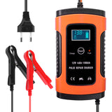 Automatic Battery Chargers Digital LCD Display Car Battery Chargers Power Puls Repair Chargers Wet Dry Lead Acid