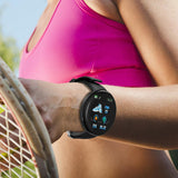 D18S Smart Bracelet BT4.0 Color Screen Sports Pedometer Round Blood Pressure Heart Rate Monitor Waterproof SmartWatch HOT SALE