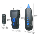 Telephone Wire Tracker Line Finding Testing Cable Tester Handheld Line Finder Cable Detector Wire Measuring Instrument