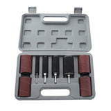 Sandpaper Circle Grinding Wheel Sandpaper Polishing Shank Grinding Accessories with Connecting Rod for Electric Grinding