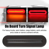 2pcs 12V 24 Truck LED Tail Light 3 In 1 Rear Lamp Stop Reverse Safety Indicator Fog Lights for Trailer Truck Car Taillight