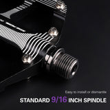 GUB Bike Pedals MTB Bicycly Pedals Cycling Pedals Anti-slip Road Bike Pedal Replacement Mountain Bike Aluminum alloy speedplay