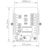 5pcs ESP8266 ESP-12F D1 Mini NodeMcu Lua 4MByte WLAN WiFi Internet Development Board for Arduino, Compatible with WeMos D1 Mini