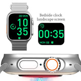 Smart Watch X8+ Ultra 49mm Series 8 1:1 Case 2.08" HD Screen Sport Tracket Men Bluetooth Call Wireless Charging Fitness Bracelet