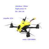 FEICHAO Seastar138mm Indoor Mini Racing PNP BNF RC Drone 2-4S F405 DM Flight Controller Micro 1200TVL FPV Camera 3inch Props