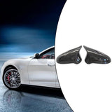 2 Pieces Side Mirror Rearview Covers Caps Replaces for  M2 Competition