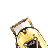 Full metal cord/cordless electric hair clipper professional beard hair trimmer for men adjustable haircut machine rechargeable