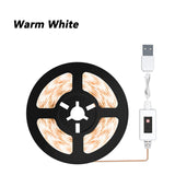 Waterproof  LED Strip for Kitchen USB Hand Sweep Sensor DC 5V Under Cabinet Lights Cupboard Closet Night Lamp Tape TV Backlight