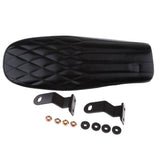 Black Seat Seat  Sattle For Cafe Racer  CB Suzuki GS Parts