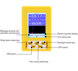 BR-9C Nuclear Radiation Detector Color Display Screen Geiger Counter Personal Dosimeter Marble Detectors Beta Gamma X-ray Tester
