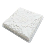 Cement Mold Pavement Stone Mold Stepping Stone Mold Reusable Concrete Mold for Patio Garden Lawn Pavement 40x40x6cm