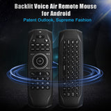 G7V Pro Remote Control Voice Wireless Flying Mouse & Keyboard Multi-Function Led Backlight USB2.4G Infrared Learning