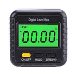 360 Degree Digital Protractor Inclinometer Electronic Gauge Meter Detector Angle Level Box Magnetic Base Measuring Tools