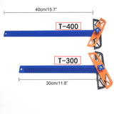 Woodworking Scribe Angle Ruler Measuring Tool Mouse T300/T400 T Type Multifunctional Aluminum DIY Woodworking Tool