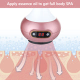 Electric Cupping Massager  Therapy Apparatus Red light heating Gua Sha Scraping Device Detoxification Fat Burning Apparatus