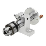 New Live Lathe Center Head With Chuck DIY Accessories For Mini Lathe Machine Revolving Centre Woodworking Tool