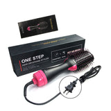 1000W Multifunctional Hair Dryer Rotating Hair Brush  Electric Ion Roller Rotate Styler Comb Styling Straightening Curling