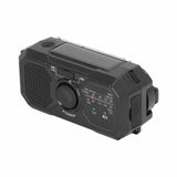 Solar Hand Crank AM FM Radio NOAA Portable Multifunctional Hand Crank Weather Emergency Radio DC 5V for Outdoor Portable Radio