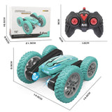2021 New Double-Sided 360° Rotating And Tumbling Stunt Car Twisting Car 2.4G Charging Robot RC Cars Toys Children Gift