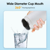 Portable Electric Water Kettle Smart Cup Thermal Bottle Insulated Coffee Thermos for Water Boiler Heater Electric Pot 220V 110V
